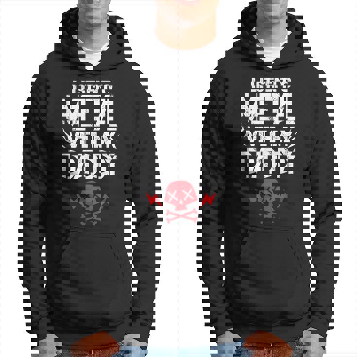 Heavy Metal Música Papá Papá Niños Rock Sudadera