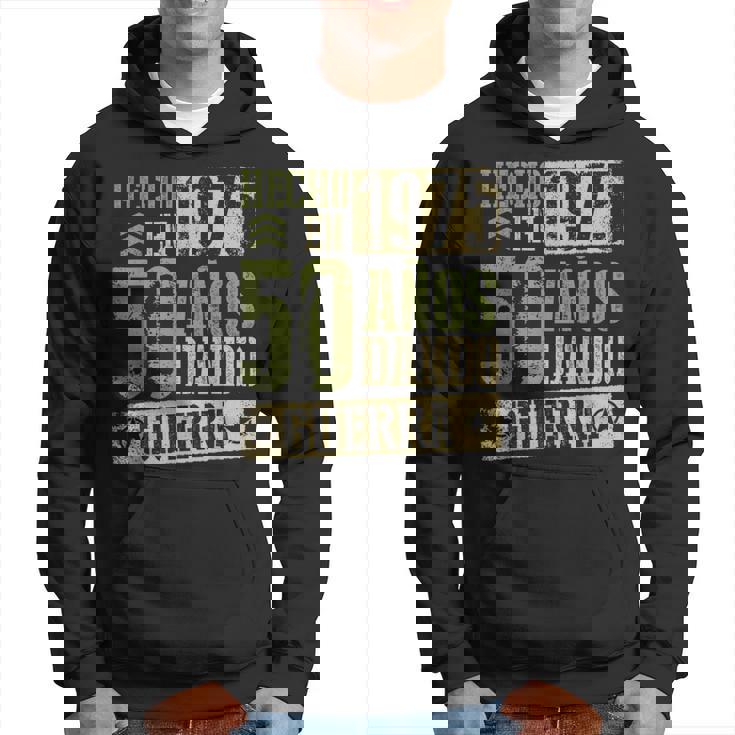 Hecho En 1975 Dando Guerra 50 Años 50 Cumpleaños Amigos Sudadera