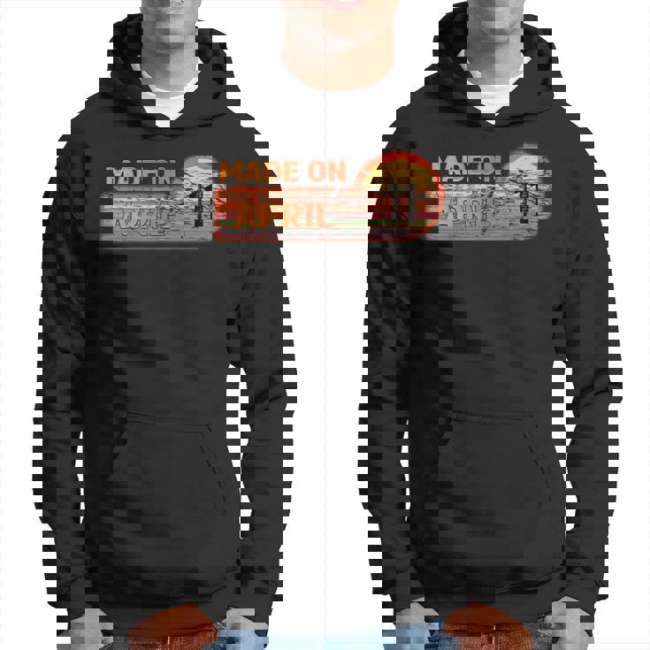 Hecho En Abril 11 Impresionante Nacido En 11 Cumpleañosintage Sudadera