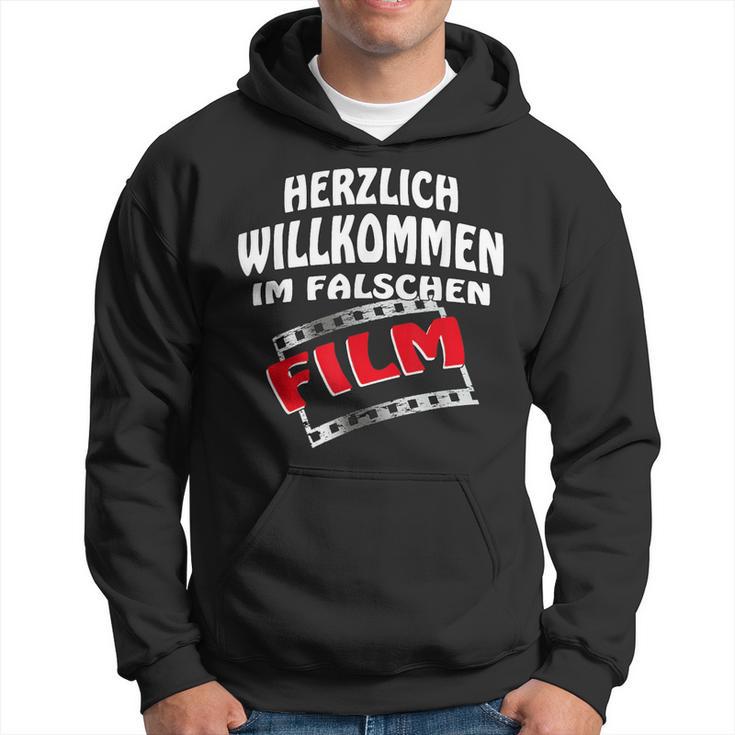 Herzlich Willkommen Im False Film S Kapuzenpullover