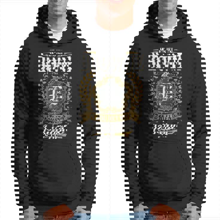 Het Is Een Browne Ding Je Zou Het Niet Begrijpen Browne Naam Kapuzenpullover