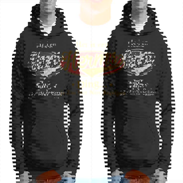 Het Is Een Herms Ding Je Zou Het Niet Begrijpen Kapuzenpullover