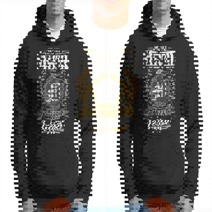 Het Is Een Meister Ding Je Zou Het Niet Begrijpen Meister Naam Kapuzenpullover