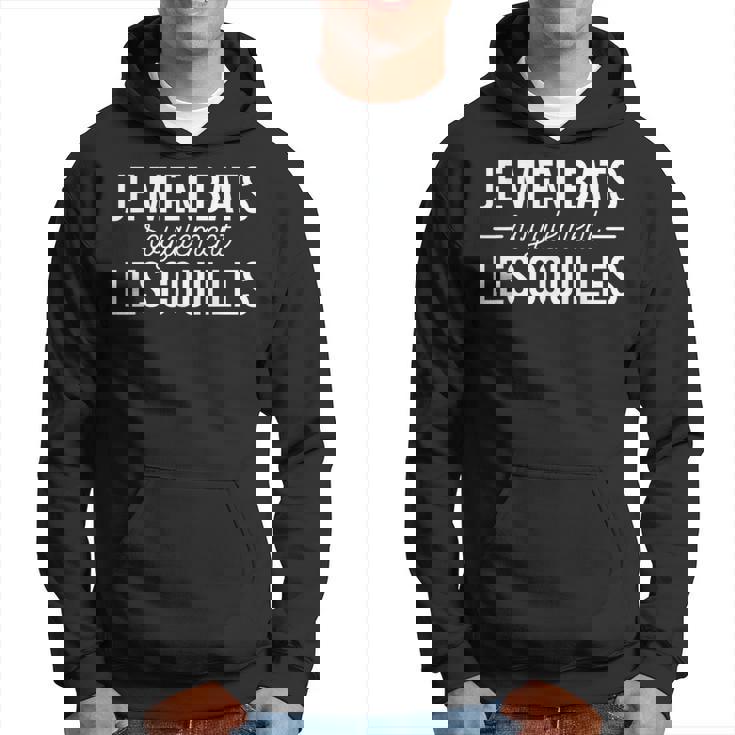 Homme Humour Je M'en Bats Royalement Les Couilles Sweat à capuche