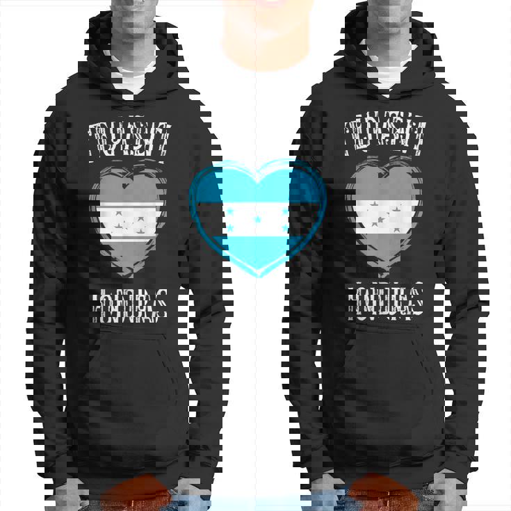 Honduras Flag Heart Teupasenti City Sudadera