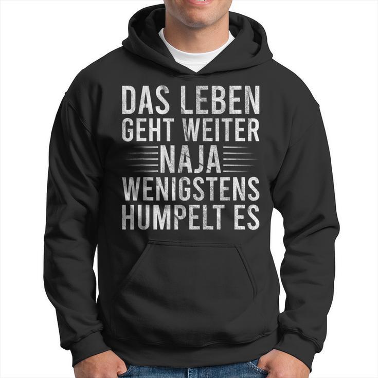 Humpeln Crücken Saying Meniscus Riss Cross Ligament Riss Kapuzenpullover