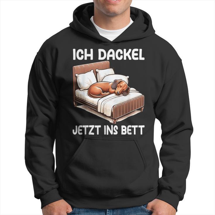 Ich Dachshund Jetzt Ins Bett Sleep Pyjama Kapuzenpullover