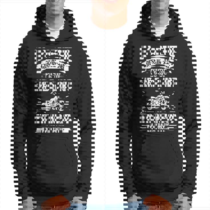 Idee Originale Pour Papa Motard Fan De Moto Humour Noël Sweat à capuche