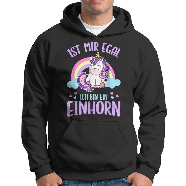 Ist Mir Egal Ich Bin Ein Einhorn Kapuzenpullover