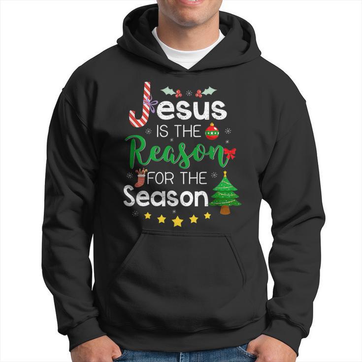 Jesus Is The Reason For The Season Christmas Xmas Kapuzenpullover