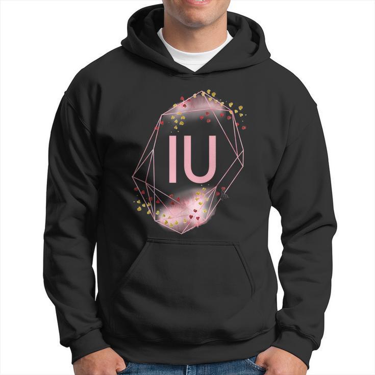 K-Pop Coréen I Love You Hand Letters Iu Together Sweat à capuche