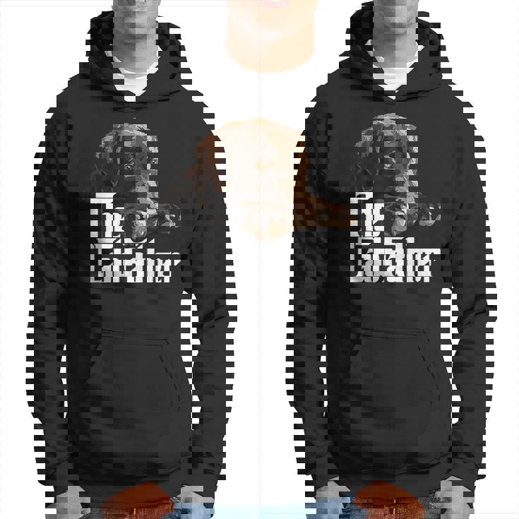 The Lab Father Brown Labrador Chocolate Retriever Dad Dog Sudadera