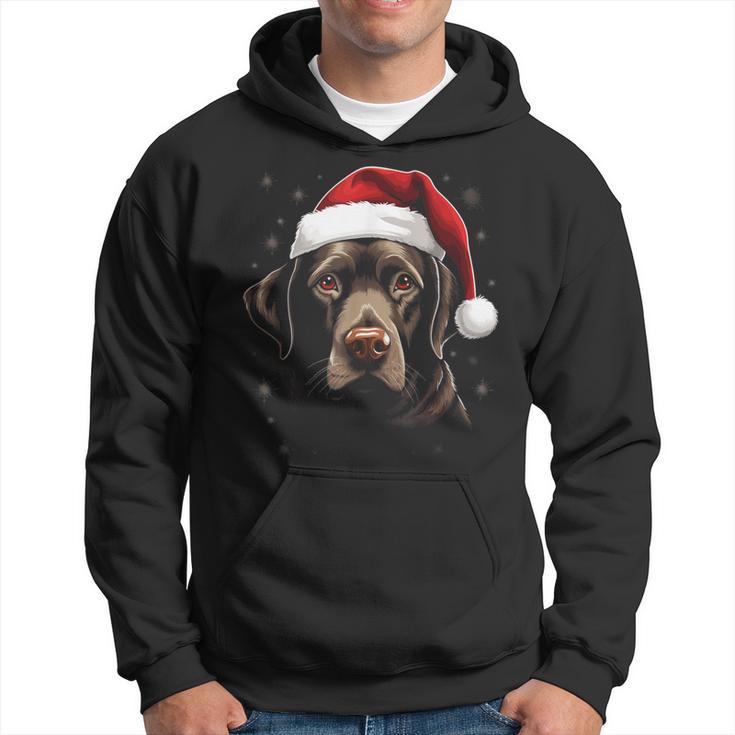 Labrador Dog Christmas Walking Dog Fan Kapuzenpullover