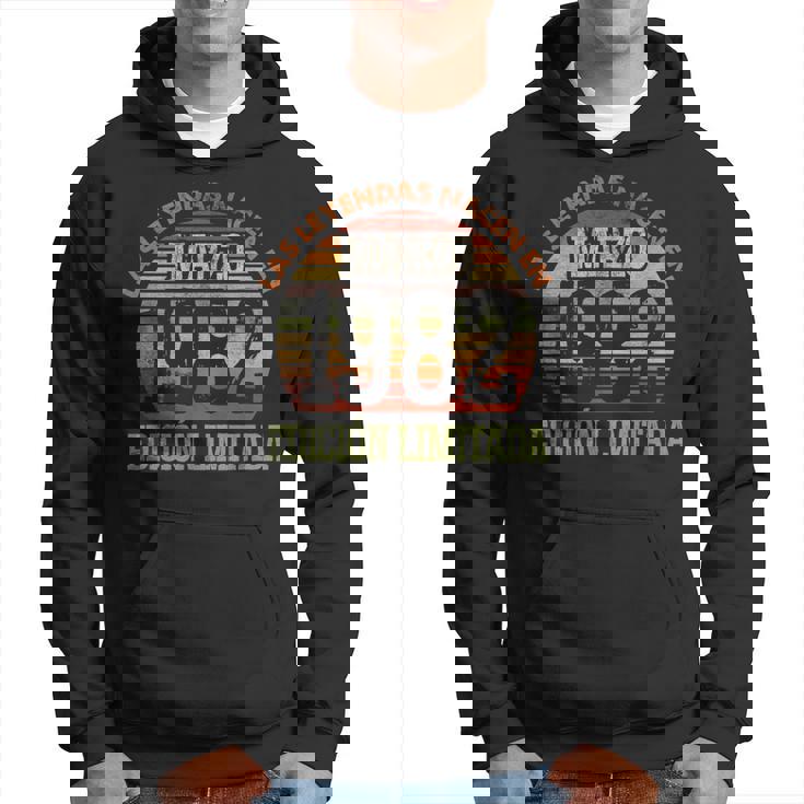 Las Leyendas Nacen En Marzo 1982 42 Cumpleaños Hombre Sudadera