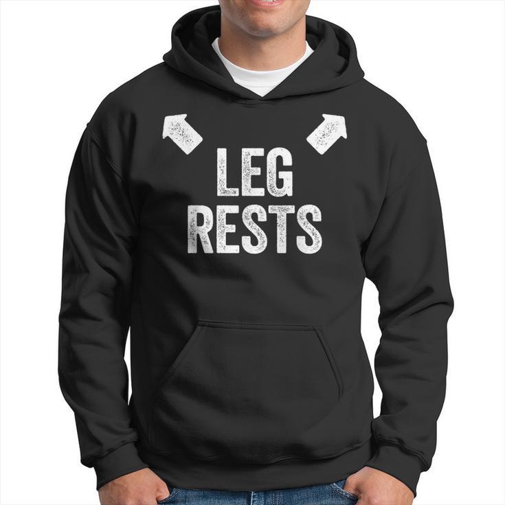 Leg Rests Adult Humour Dad Joke Kapuzenpullover