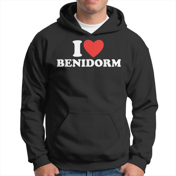I Love Beni I Heart Ciudad De Benidorm España Benidorm Sudadera