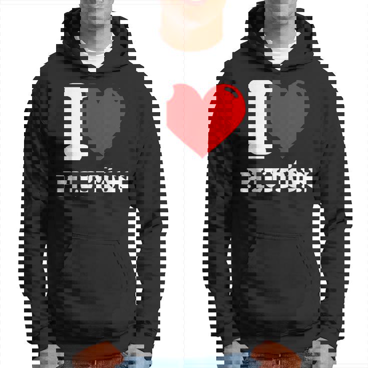 I Love Plutón Sudadera