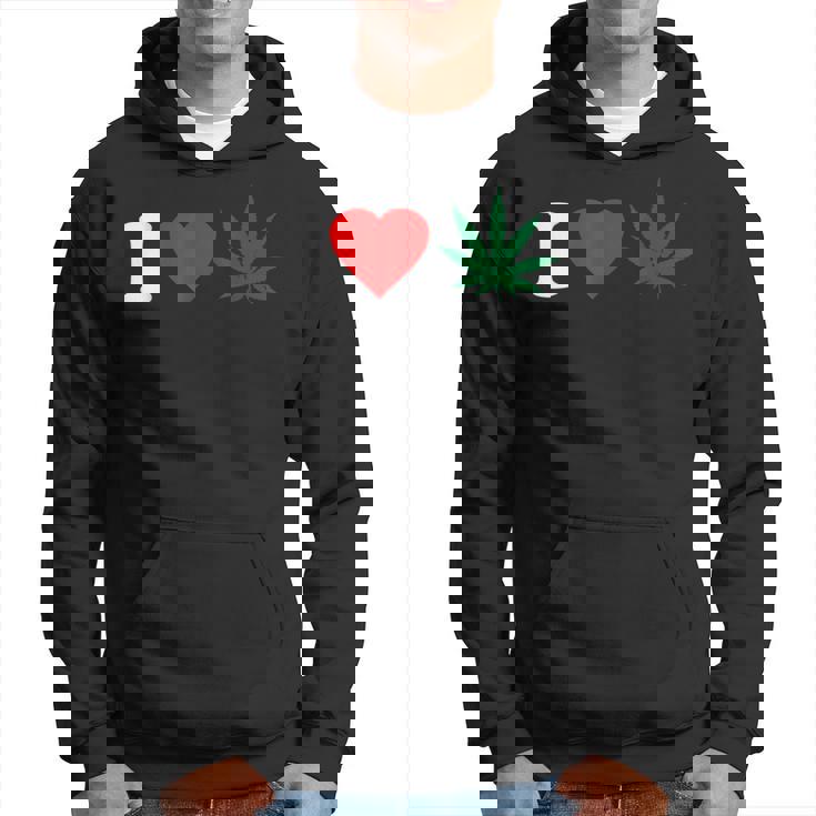 I Love Weed Sudadera
