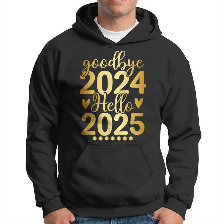 Matching Family Celebration New Year's Eve Goodbye 2024 Hello 2025 Kapuzenpullover