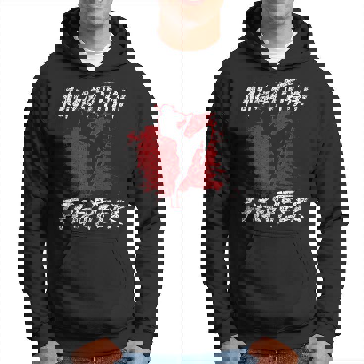 Muay Thai Fighter Boxeo Artes Marciales Hobby Sudadera