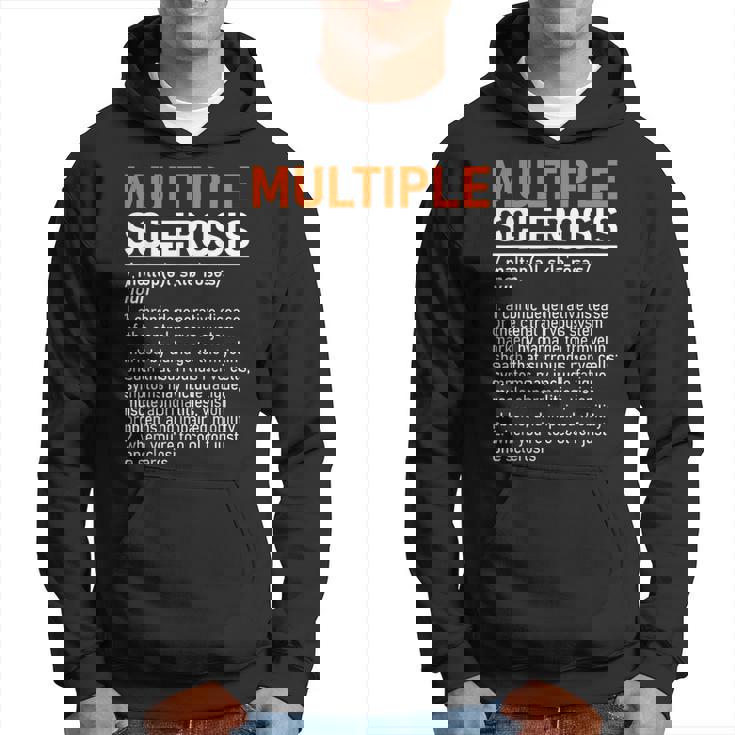 Multiple Sclerosis Awareness Ms Definition Warrior Support Sudadera