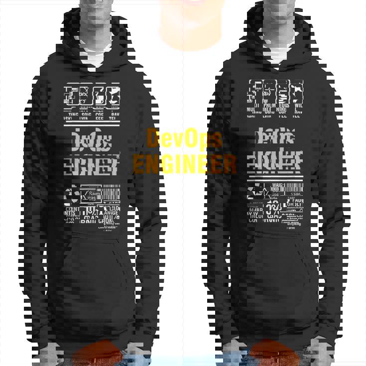 Multitarea Caféiajes Amante Orgulloso Geeky Devops Ingeniero Sudadera