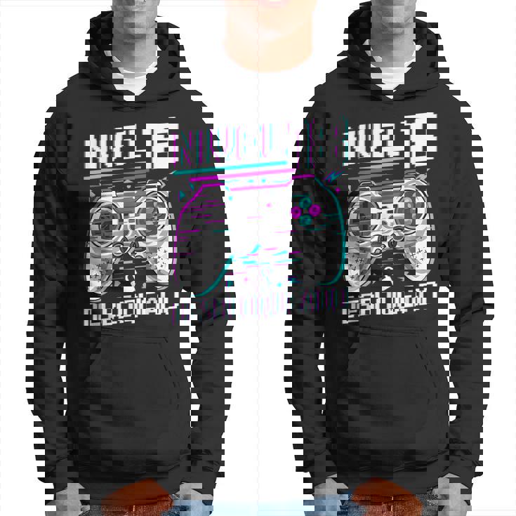 Nivel 18 Desbloqueado Cumpleaños 18 Años Sudadera