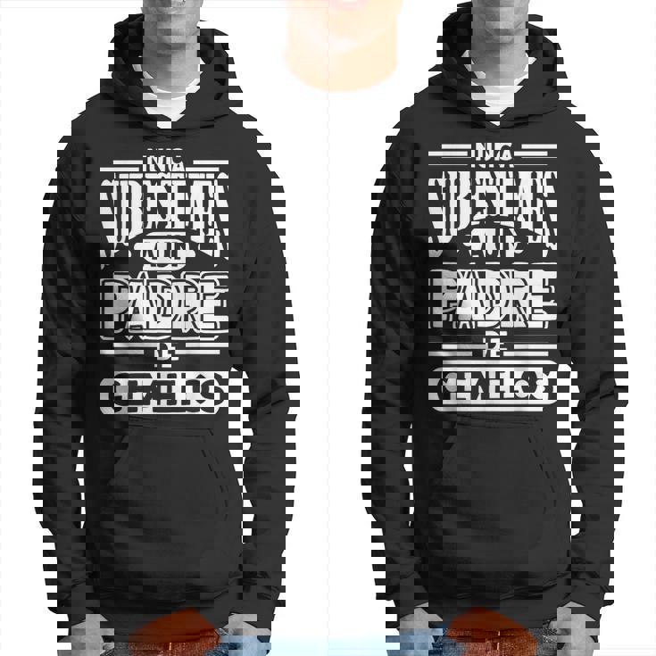 Nunca Subestimes A Un Padre De Gemelos Papá Mellizos Sudadera