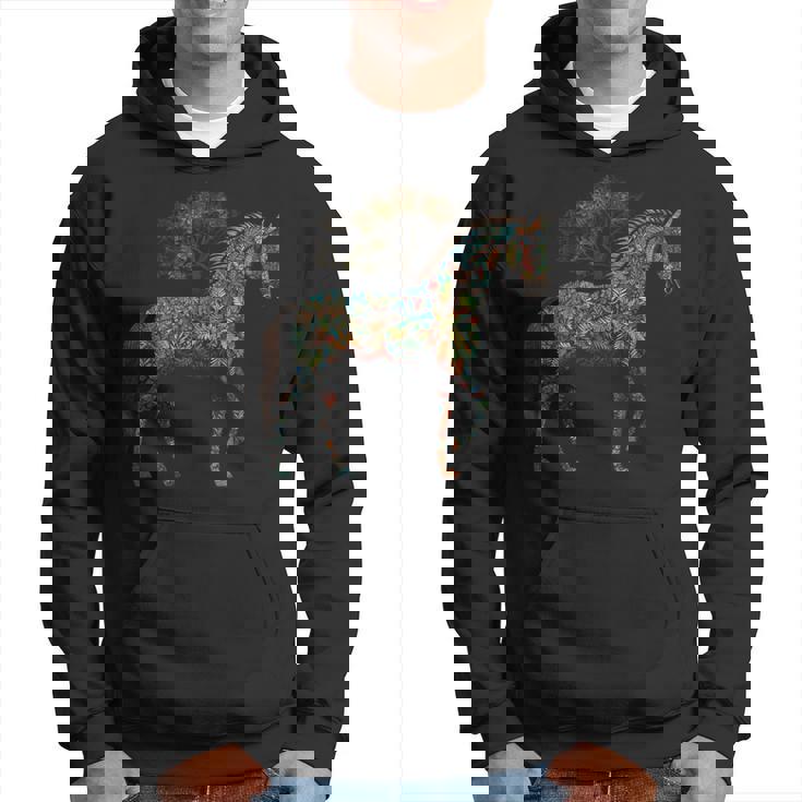 Obra De Arte De Caballo Diseño De Caballo Equitación Animales Caballo Sudadera