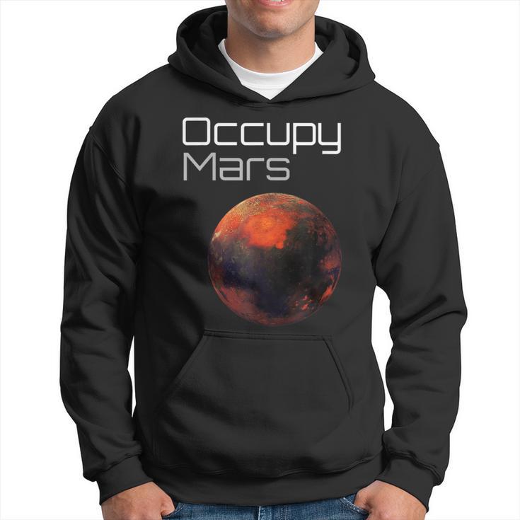 Occupy Mars Planet Mars Conquer Kapuzenpullover