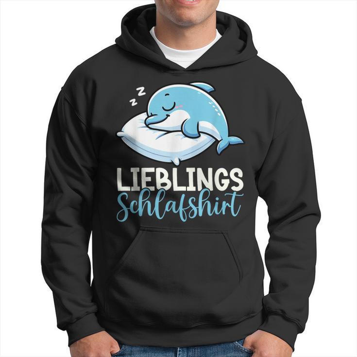 Official Sleep Dolphin Pyjamas Napper Kapuzenpullover