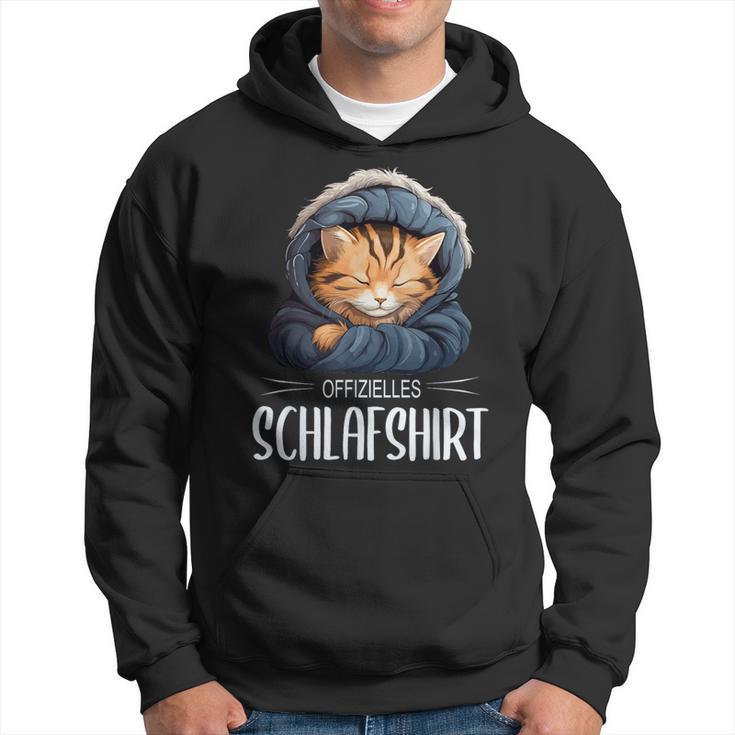 Official Sleep Kitten Pyjamas Cat Kapuzenpullover