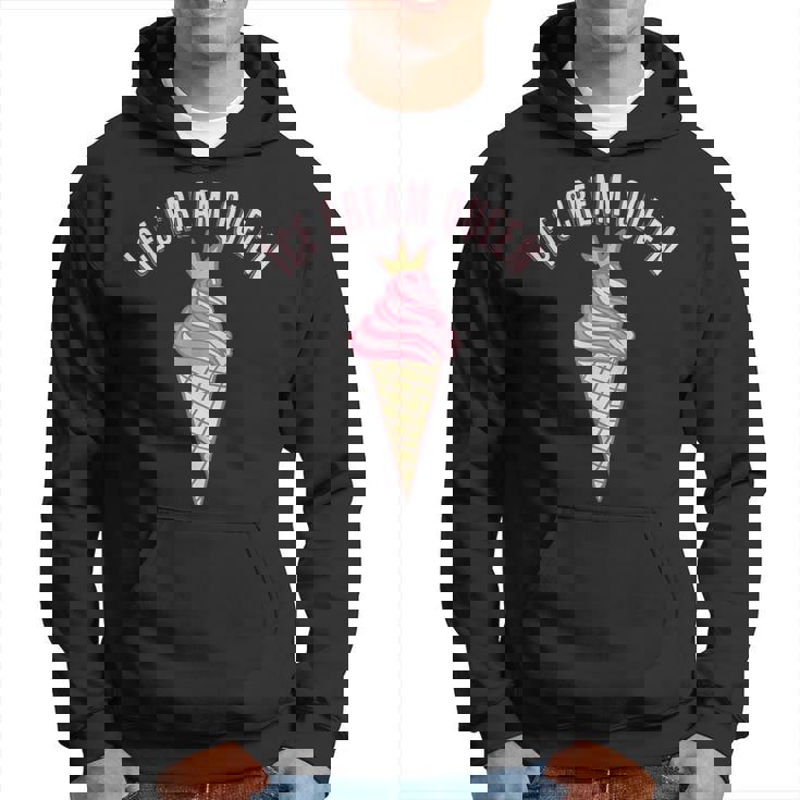 Reine De La Crème Glacée Sweat à capuche
