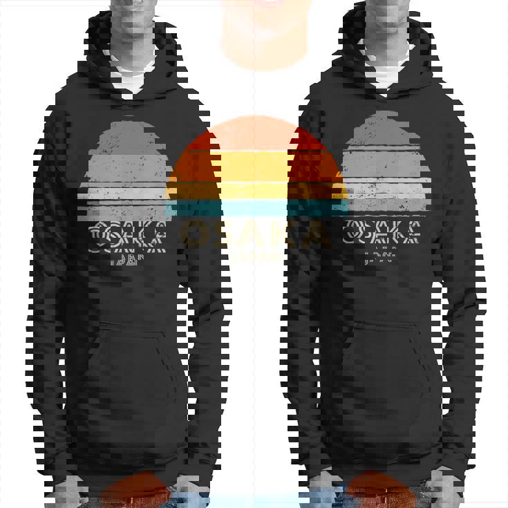 Retro Sunset Osaka Japón Sudadera