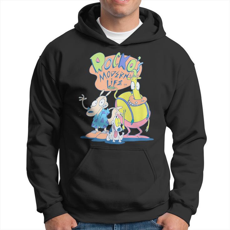 Rocko's Modern Life Group Shot Best Friends Classic Logo Kapuzenpullover