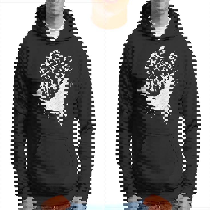 Salvar A Las Ballenas Sudadera