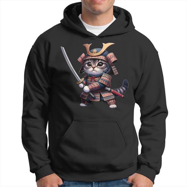 Samurai Cat Japanese Samurai Ninja Cat Sudadera
