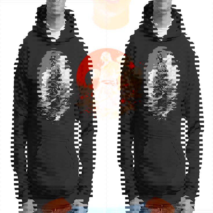 Samurai Hombres Guerrero Japonés Ninja Hombres Kawaii Sudadera