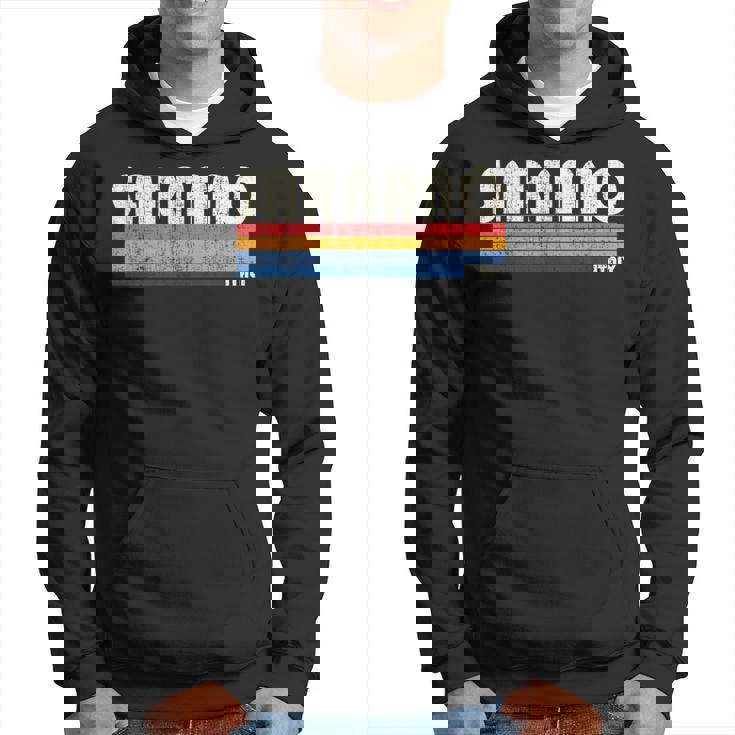 Sarnano Estilo Retro De Los Años 70 Y 80 Sudadera