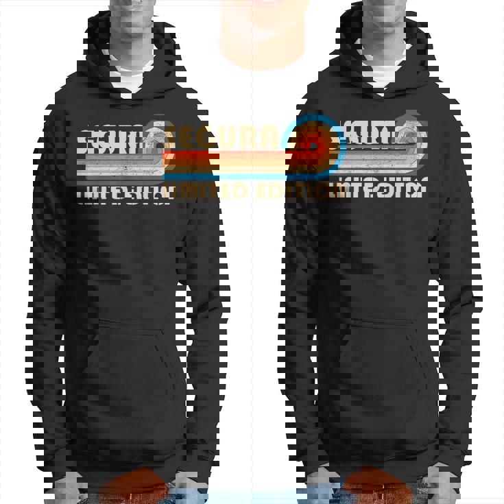 Segura Surname Retrointage 80S 90S Birthday Reunion Sweat à capuche