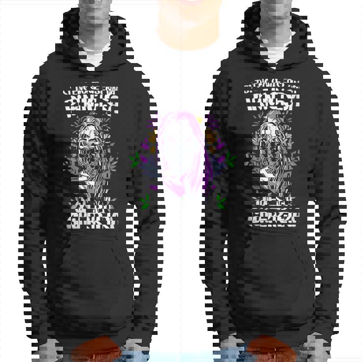 Si Tengo Que Ser Una Princesa Que Sea Guerrera 8 Marzo Cuello Sudadera