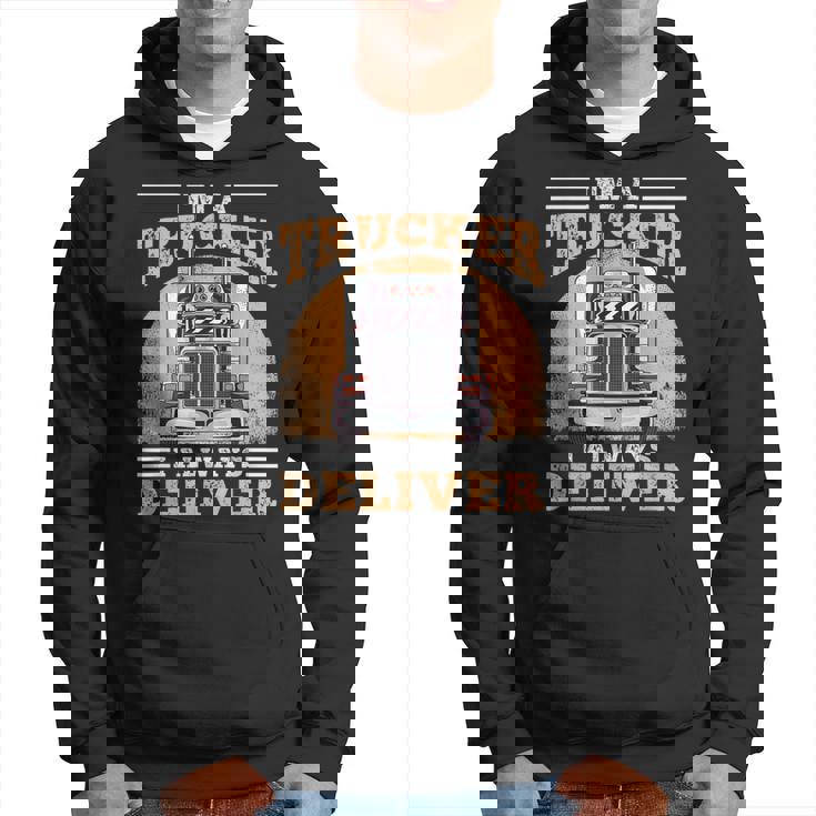 Soy Un Camionero Siempre Entrego Diseño Para Camioneros Sudadera