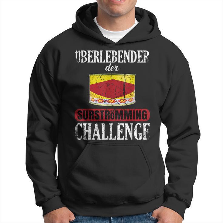 Surströmming Stinkfish From Sweden Survivor Challenge Kapuzenpullover