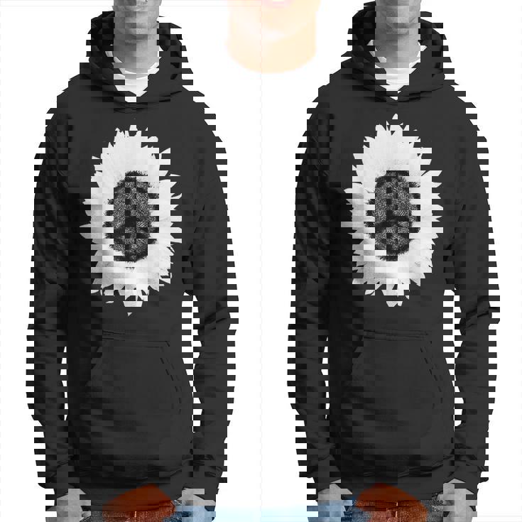 Tournesol Signe De La Paix Rétro Années 60 Années 70 Love Sh Sweat à capuche