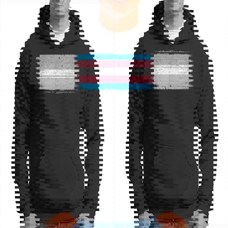 Trans Flag Outfit Lgbtq Transgender Sudadera