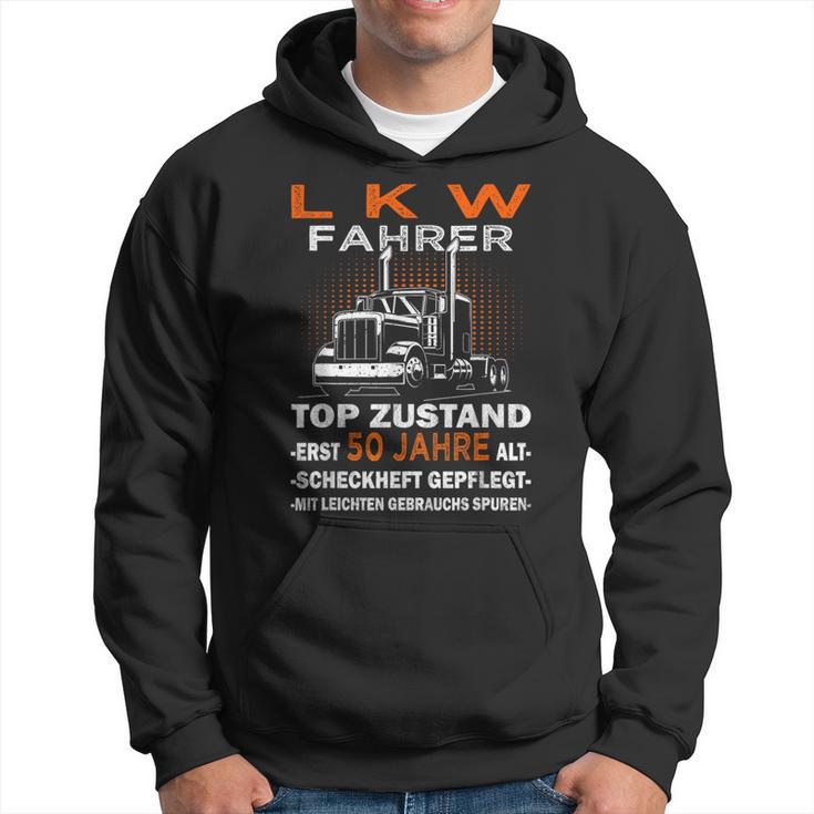 Trucker & Truck Driver Is 50Th Birthday S Kapuzenpullover