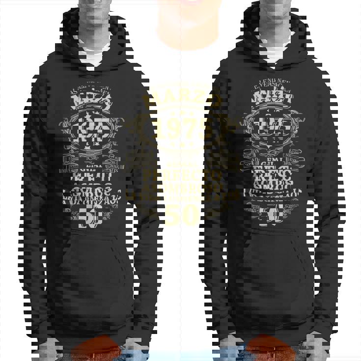 Vintage 1975 50 Años Las Leyendas Nacen En Marzo 1975 Sudadera