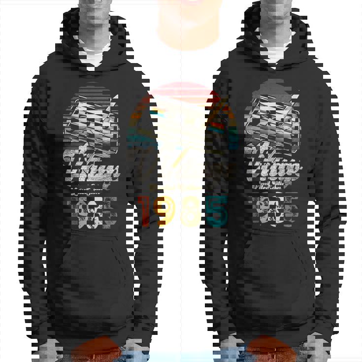Vintage 1985 Cumpleaños 40 Años Cassette Lápiz Sudadera