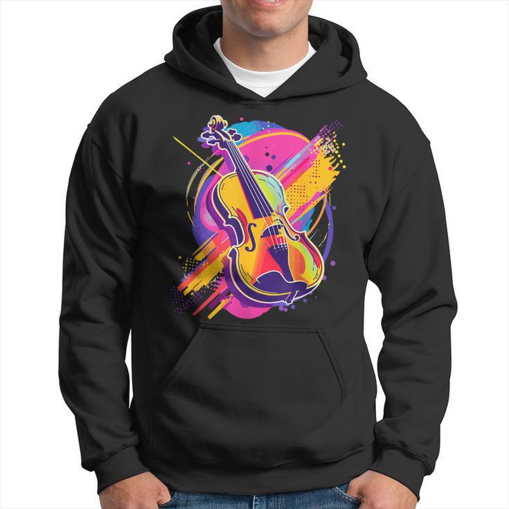 Violin Cartooniolin Loversiolin School Kapuzenpullover