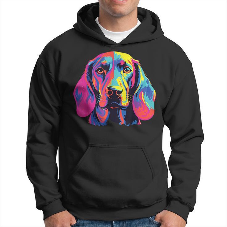 Watercolour Colourful Bavarian Mountain Sweat Dog Kapuzenpullover